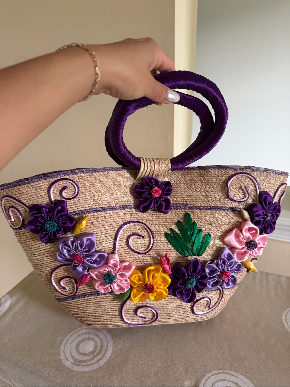 Handmade beach bag